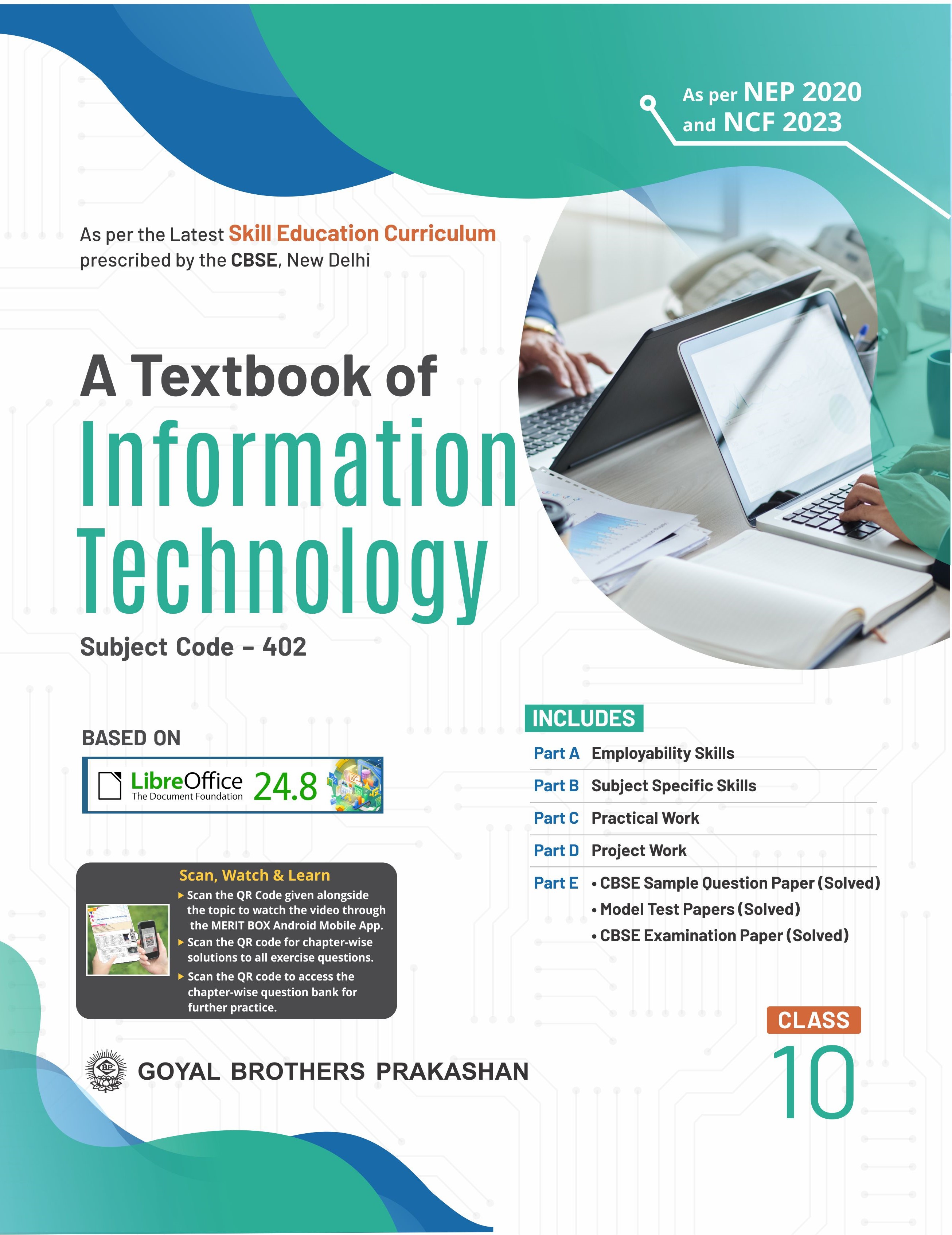 A Textbook Of Information Technology For Class 10 A Y 2025 26 