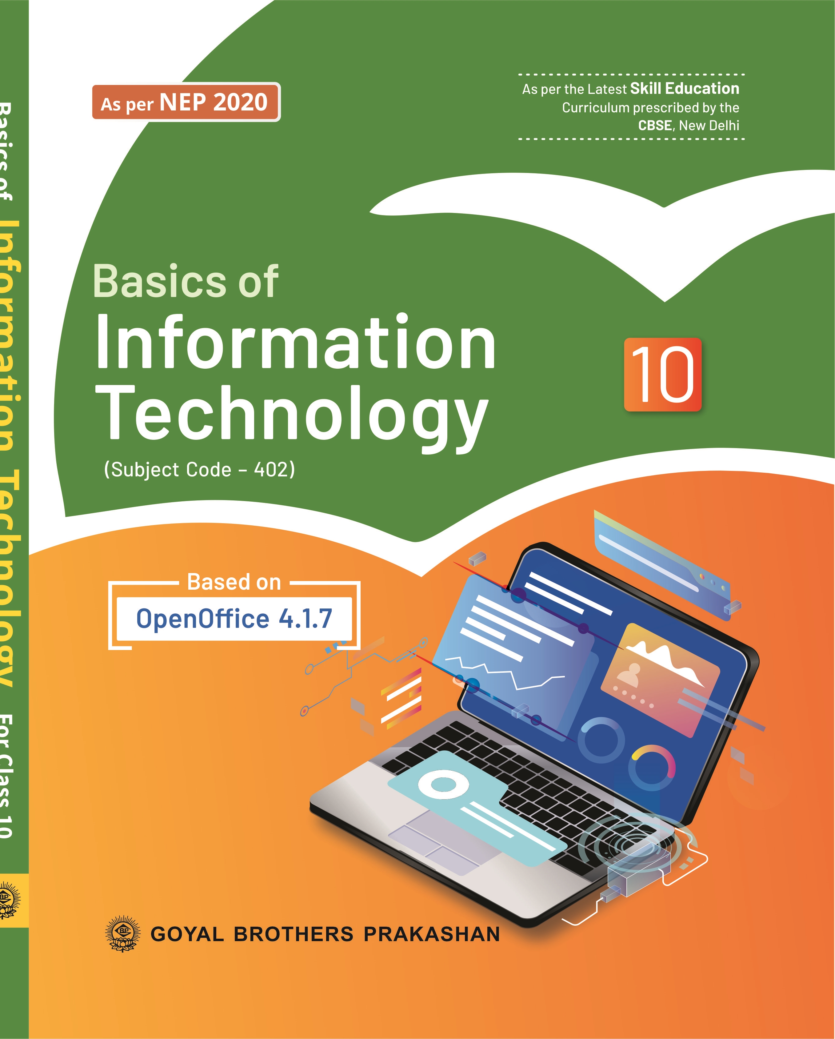  Basics Of Information Technology For Class 10 CBSE By GBP Editorial 