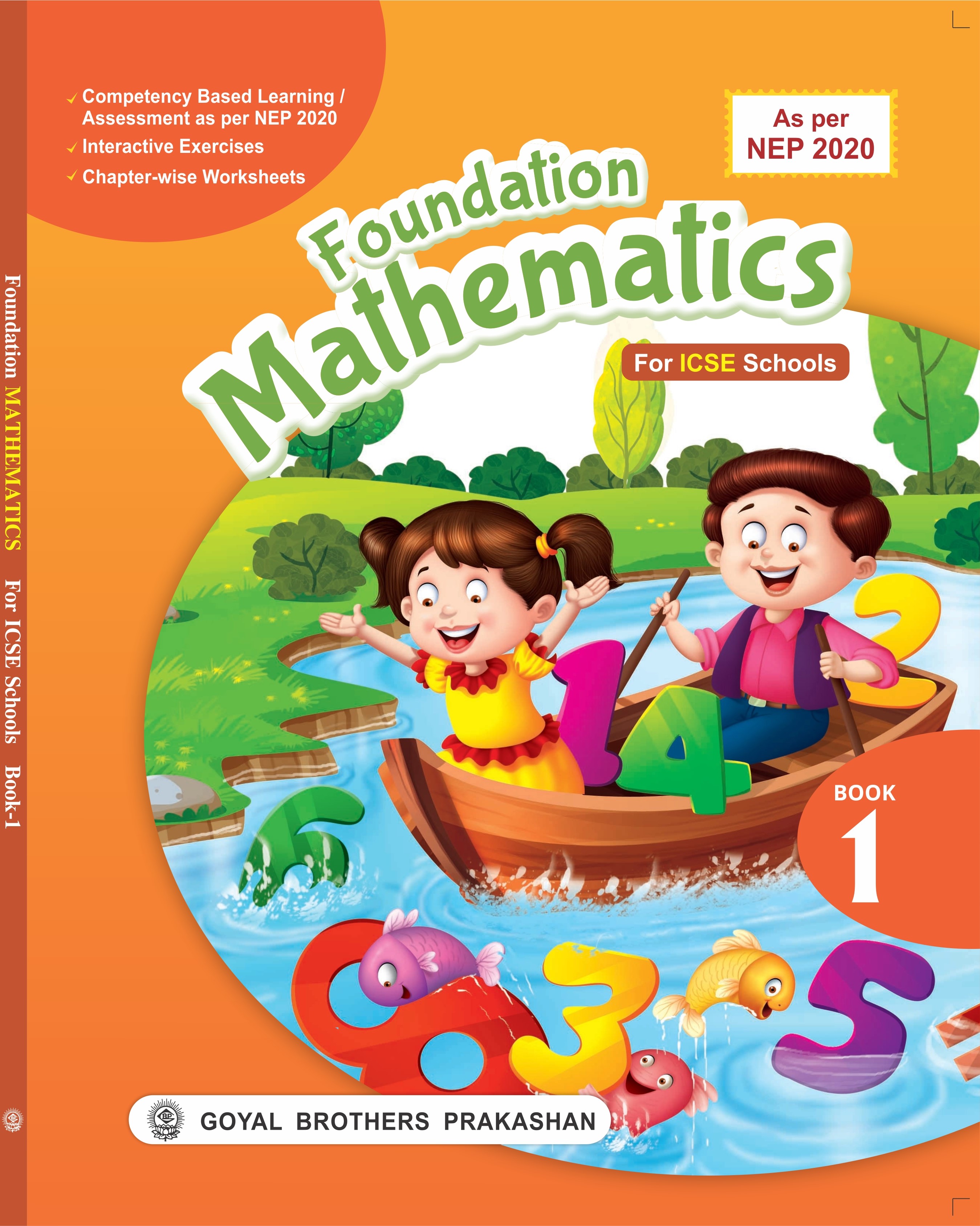  Foundation Mathematics For Class 1 ICSE R S Dhauni s 