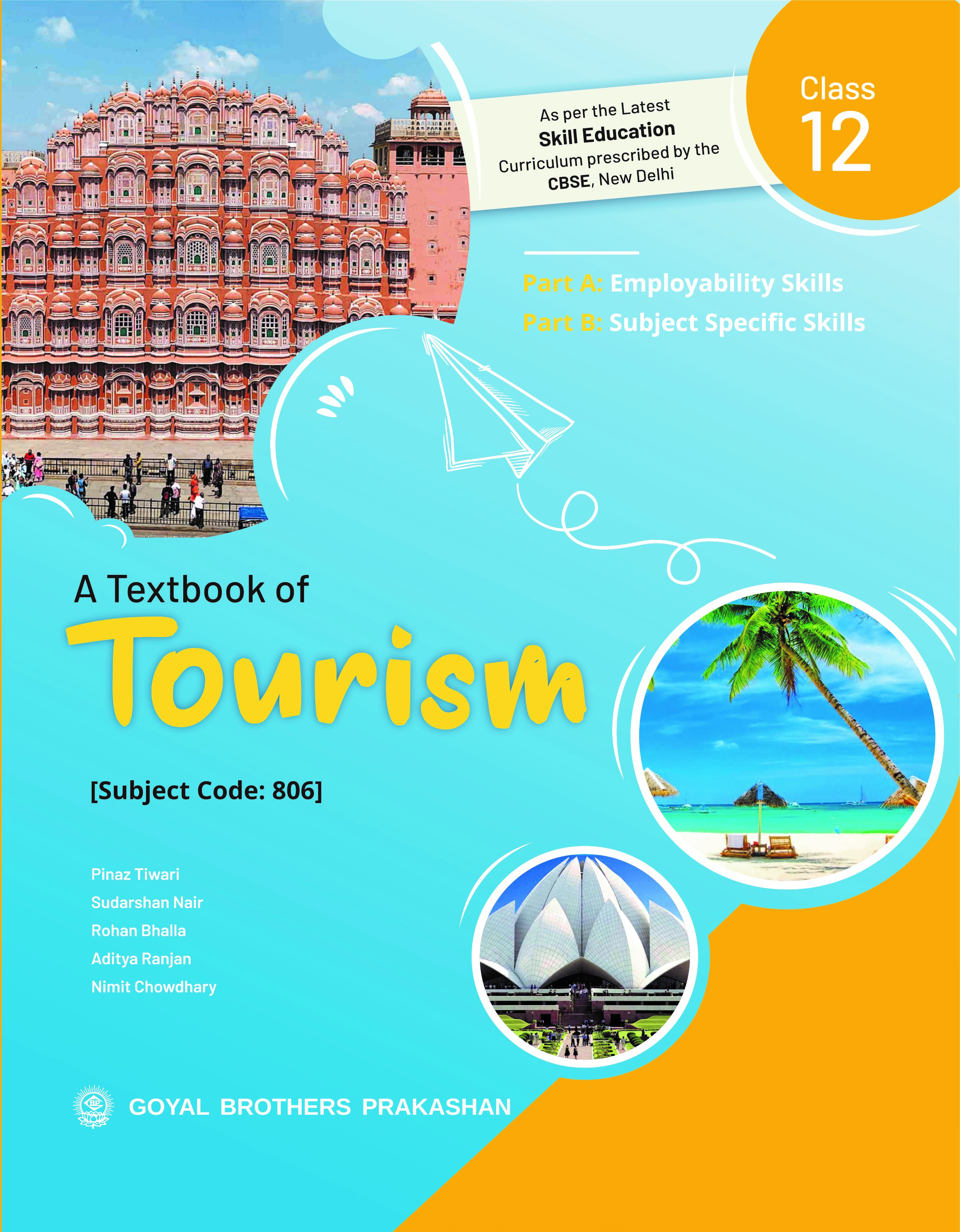 tourism and travel subject